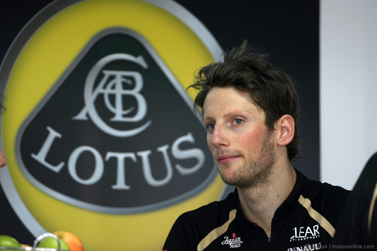 GP MALESIA, 24.03.2012- Romain Grosjean (FRA) Lotus F1 Team E20 