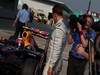 GP MALESIA, 24.03.2012- Qualifiche, Michael Schumacher (GER) Mercedes AMG F1 W03 e Mark Webber (AUS) Red Bull Racing RB8 