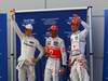 GP MALESIA, 24.03.2012- Qualifiche, Lewis Hamilton (GBR) McLaren Mercedes MP4-27 pole position, Jenson Button (GBR) McLaren Mercedes MP4-27 secondo e Michael Schumacher (GER) Mercedes AMG F1 W03 terzo 