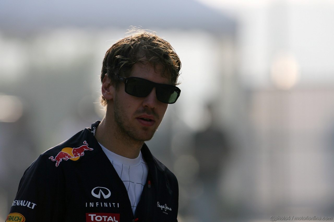 GP MALESIA, 23.03.2012- Sebastian Vettel (GER) Red Bull Racing RB8 