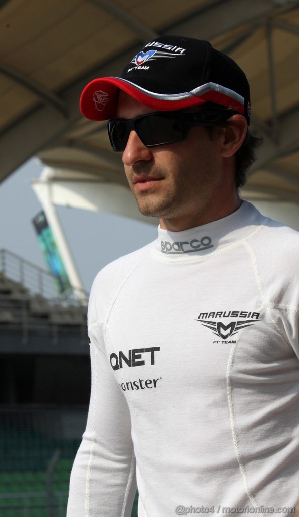 GP MALESIA, 23.03.2012- Prove Libere 1, Timo Glock (GER) Marussia F1 Team MR01 