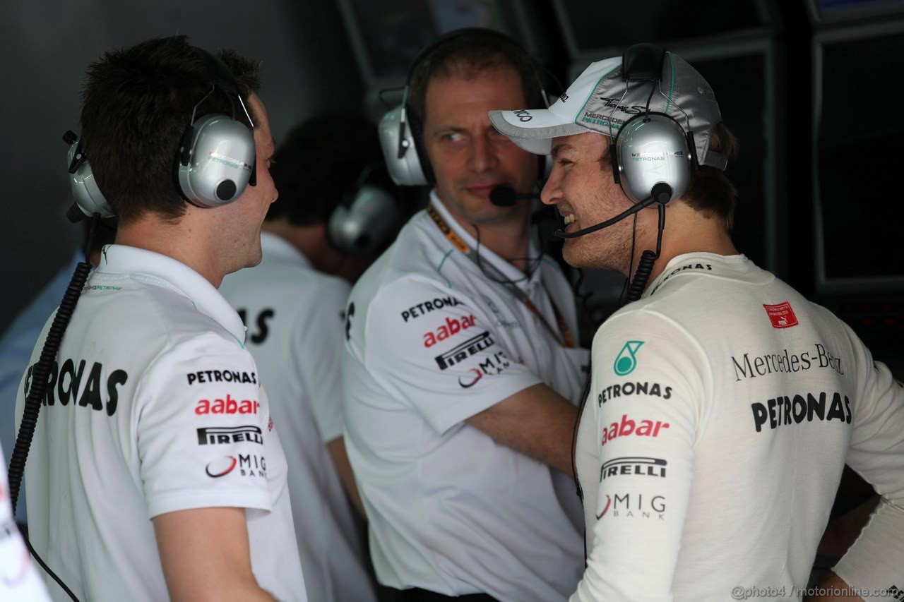 GP MALESIA, 23.03.2012- Prove Libere 1, Nico Rosberg (GER) Mercedes AMG F1 W03 