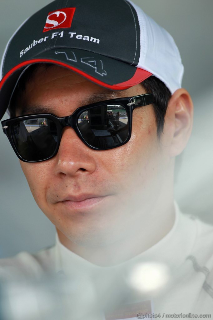 GP MALESIA, 23.03.2012- Prove Libere 1, Kamui Kobayashi (JAP) Sauber F1 Team C31 