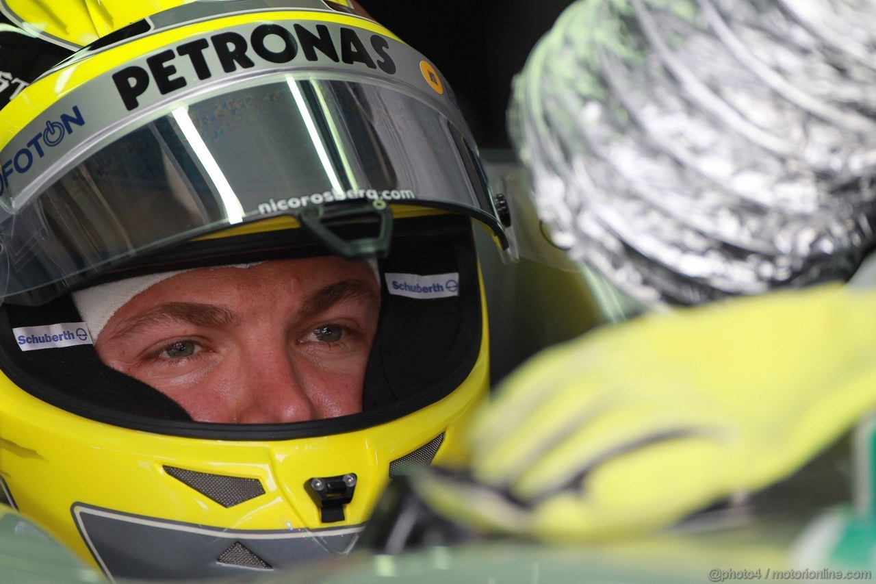 GP MALESIA, 23.03.2012- Prove Libere 1, Nico Rosberg (GER) Mercedes AMG F1 W03 