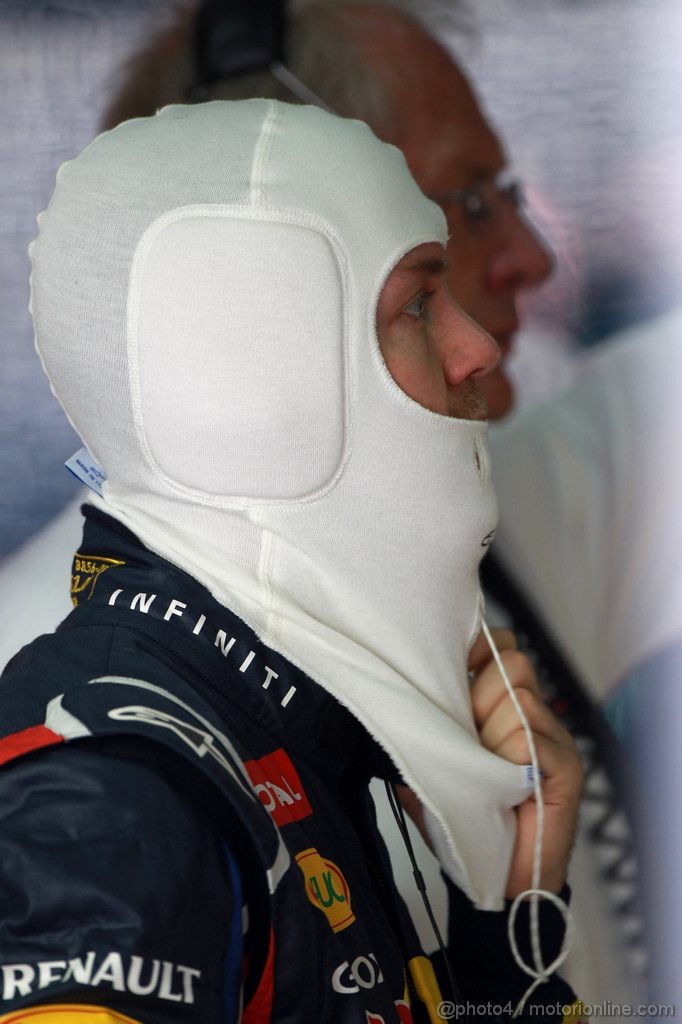 GP MALESIA, 23.03.2012- Prove Libere 1, Sebastian Vettel (GER) Red Bull Racing RB8 