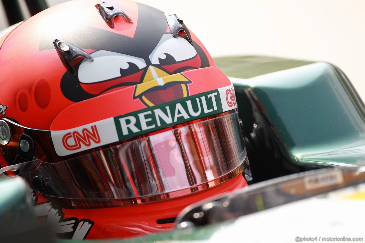GP MALESIA, 23.03.2012- Prove Libere 1, Heikki Kovalainen (FIN) Caterham F1 Team CT01 