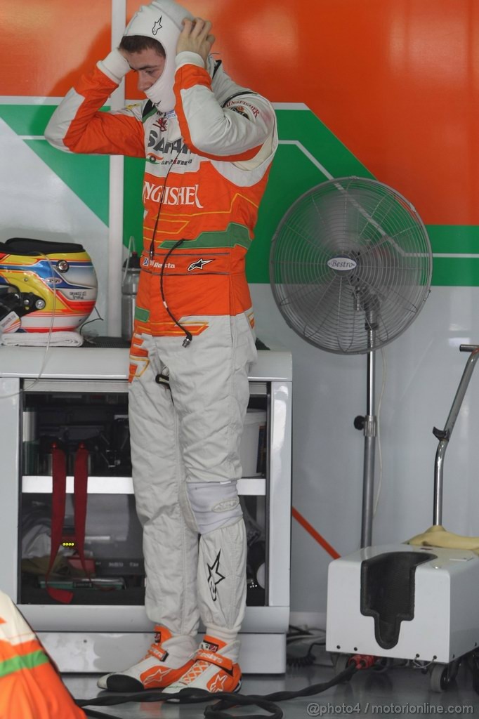 GP MALESIA, 23.03.2012- Prove Libere 1, Paul di Resta (GBR) Sahara Force India F1 Team VJM05 