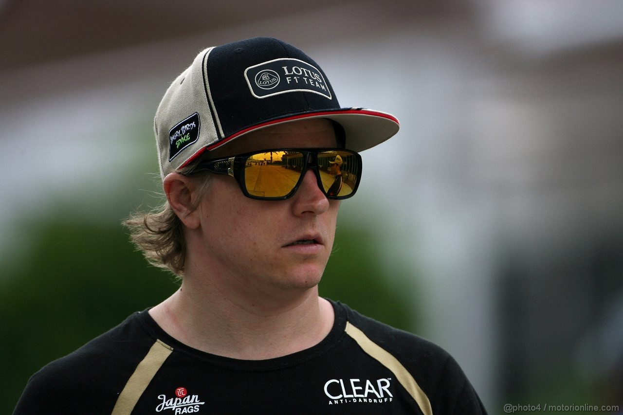 GP MALESIA, 23.03.2012- Kimi Raikkonen (FIN) Lotus F1 Team E20 