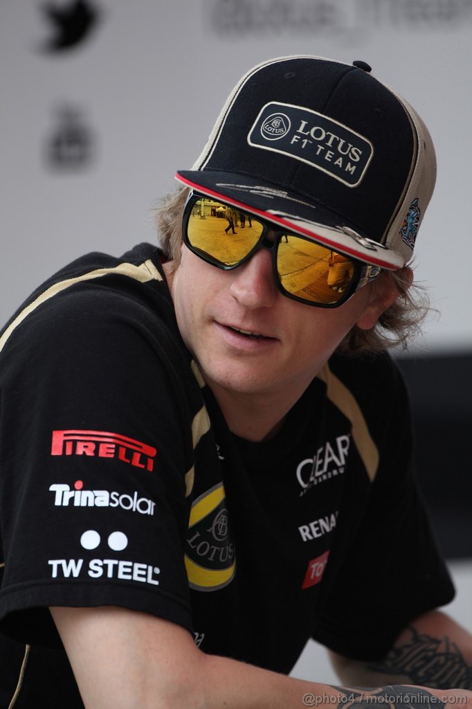 GP MALESIA, 23.03.2012- Kimi Raikkonen (FIN) Lotus F1 Team E20 