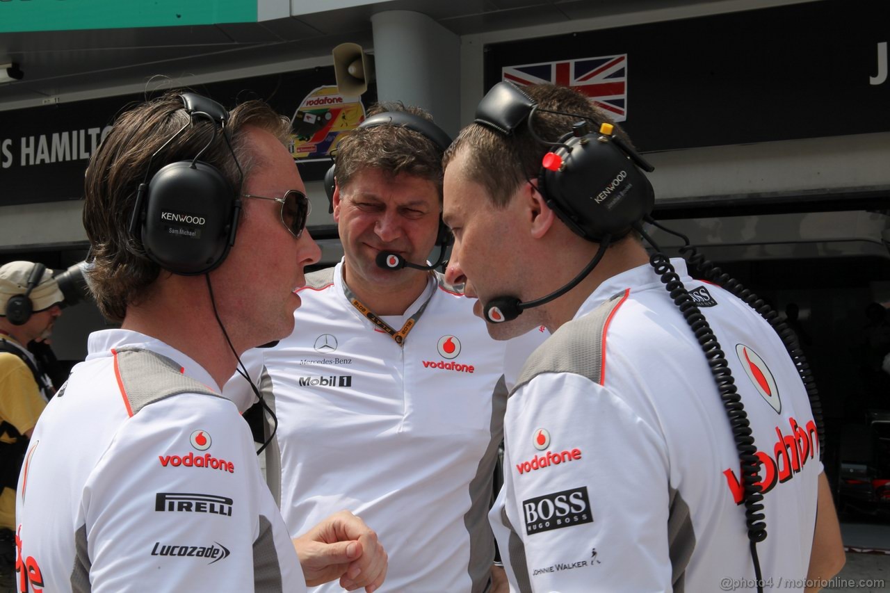 GP MALESIA, 23.03.2012- Prove Libere 2, Sam Michael (AUS) Williams Technical Director 