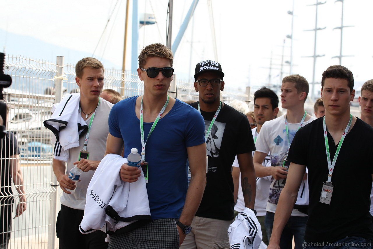 GP MONACO, 27.05.2012- Germany national football team