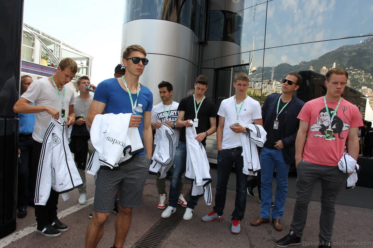 GP MONACO, 27.05.2012- Germany national football team