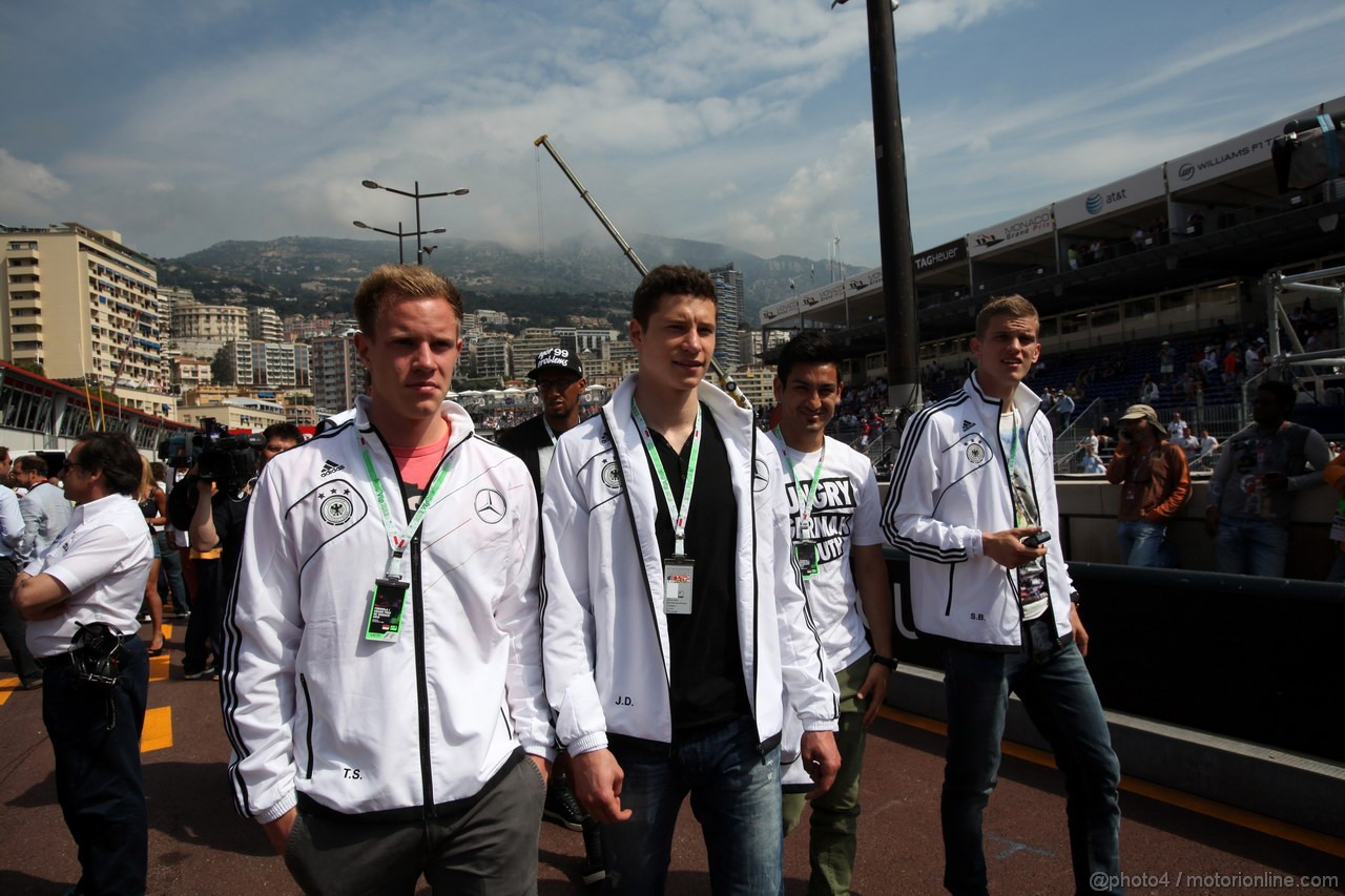 GP MONACO, 27.05.2012- Germany national football team