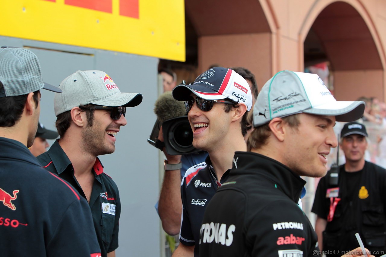 GP MONACO, 27.05.2012- Bruno Senna (BRA) Williams F1 Team FW34 