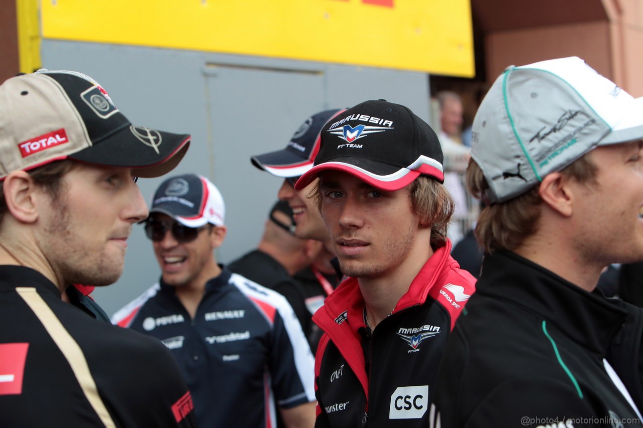 GP MONACO, 27.05.2012- Charles Pic (FRA) Marussia F1 Team MR01 