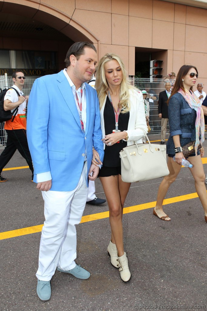 GP MONACO, 27.05.2012- Petra Ecclestone, daughter of Bernie Ecclestone (GBR)  e his husband