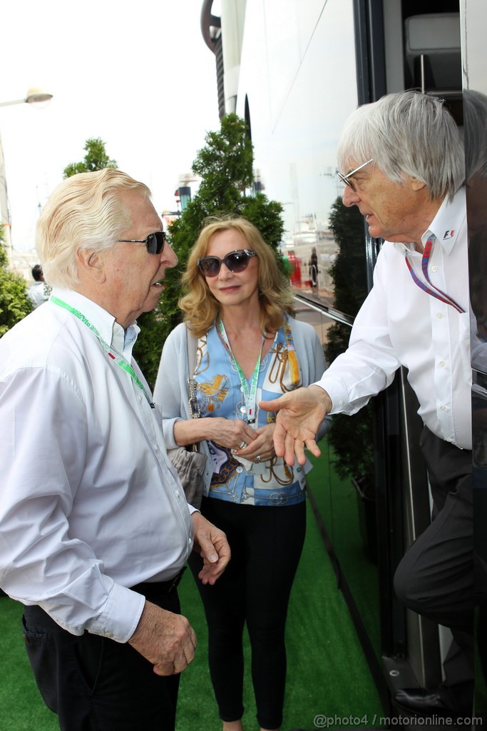 GP MONACO, 27.05.2012- Bernie Ecclestone (GBR), President e CEO of Formula One Management  