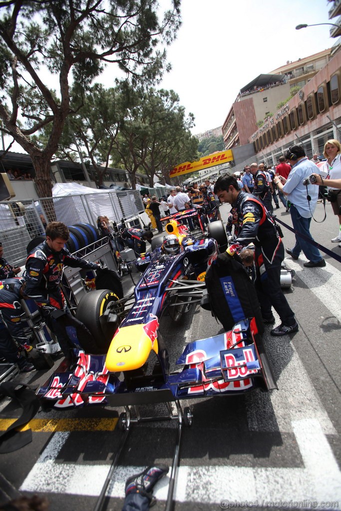 GP MONACO, 27.05.2012- Gara, Sebastian Vettel (GER) Red Bull Racing RB8 