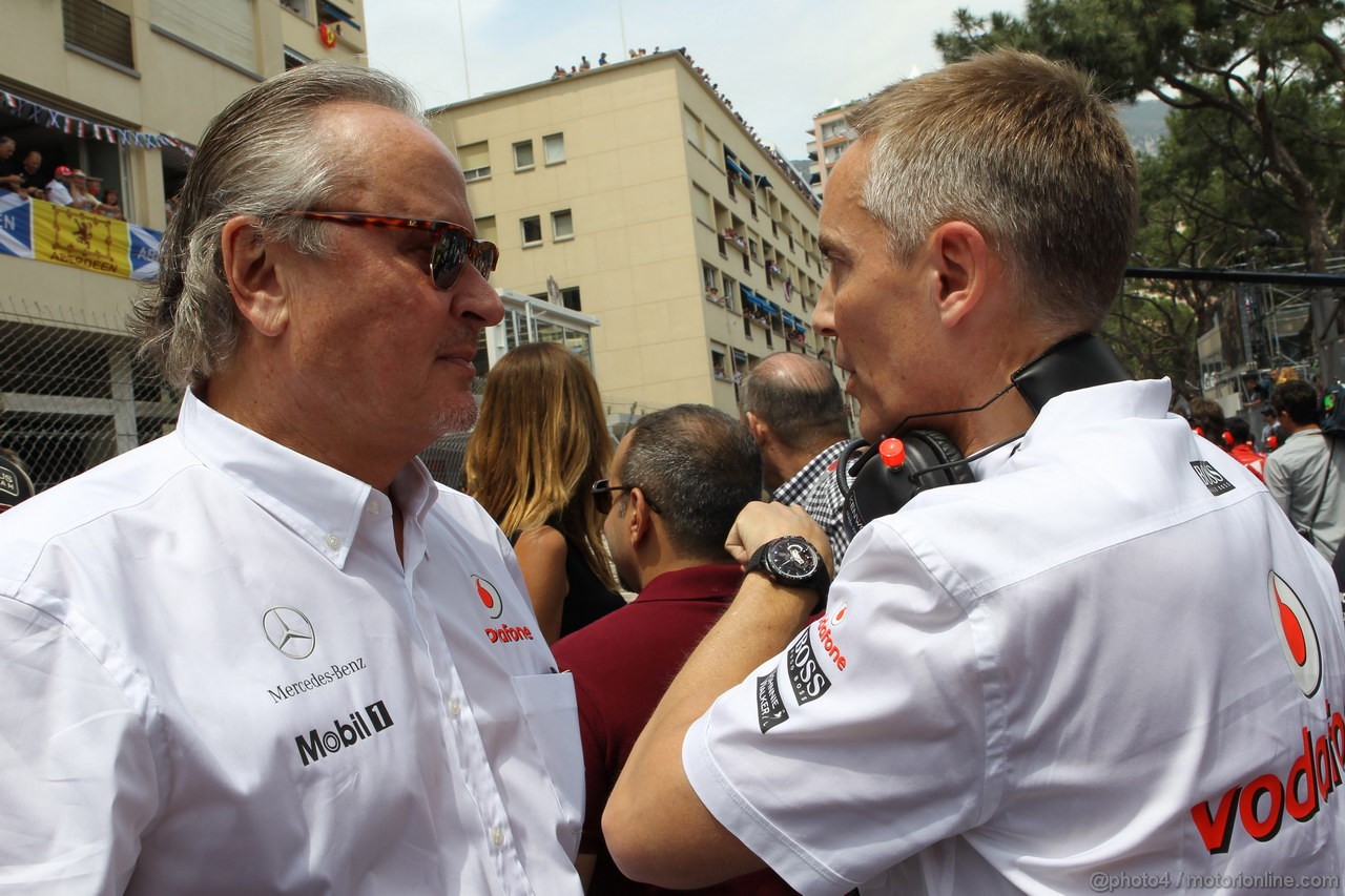 GP MONACO, 27.05.2012- Gara, Martin Whitmarsh (GBR), Chief Executive Officer Mclaren 