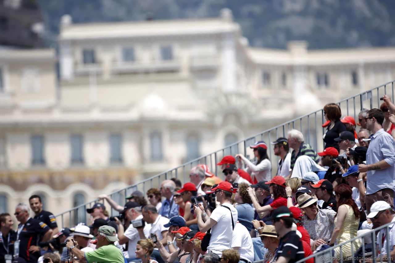 GP MONACO, 27.05.2012- Gara, fans