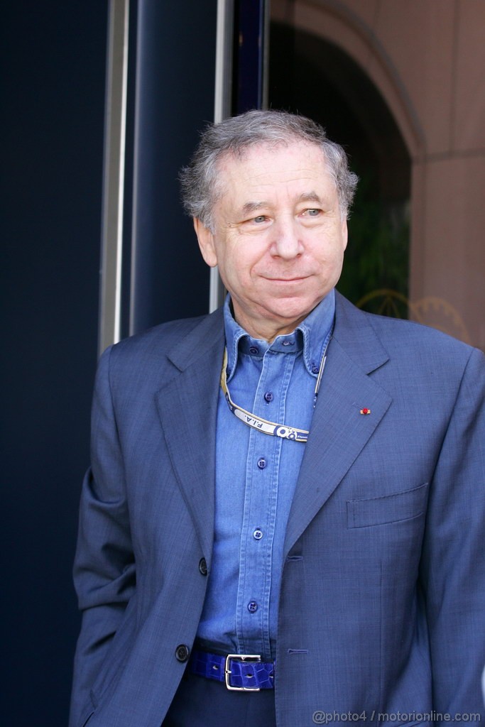 GP MONACO, 27.05.2012- Jean Todt (FRA), President FIA 