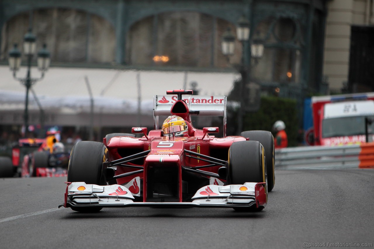 GP MONACO, 27.05.2012- Gara, Fernando Alonso (ESP) Ferrari F2012 