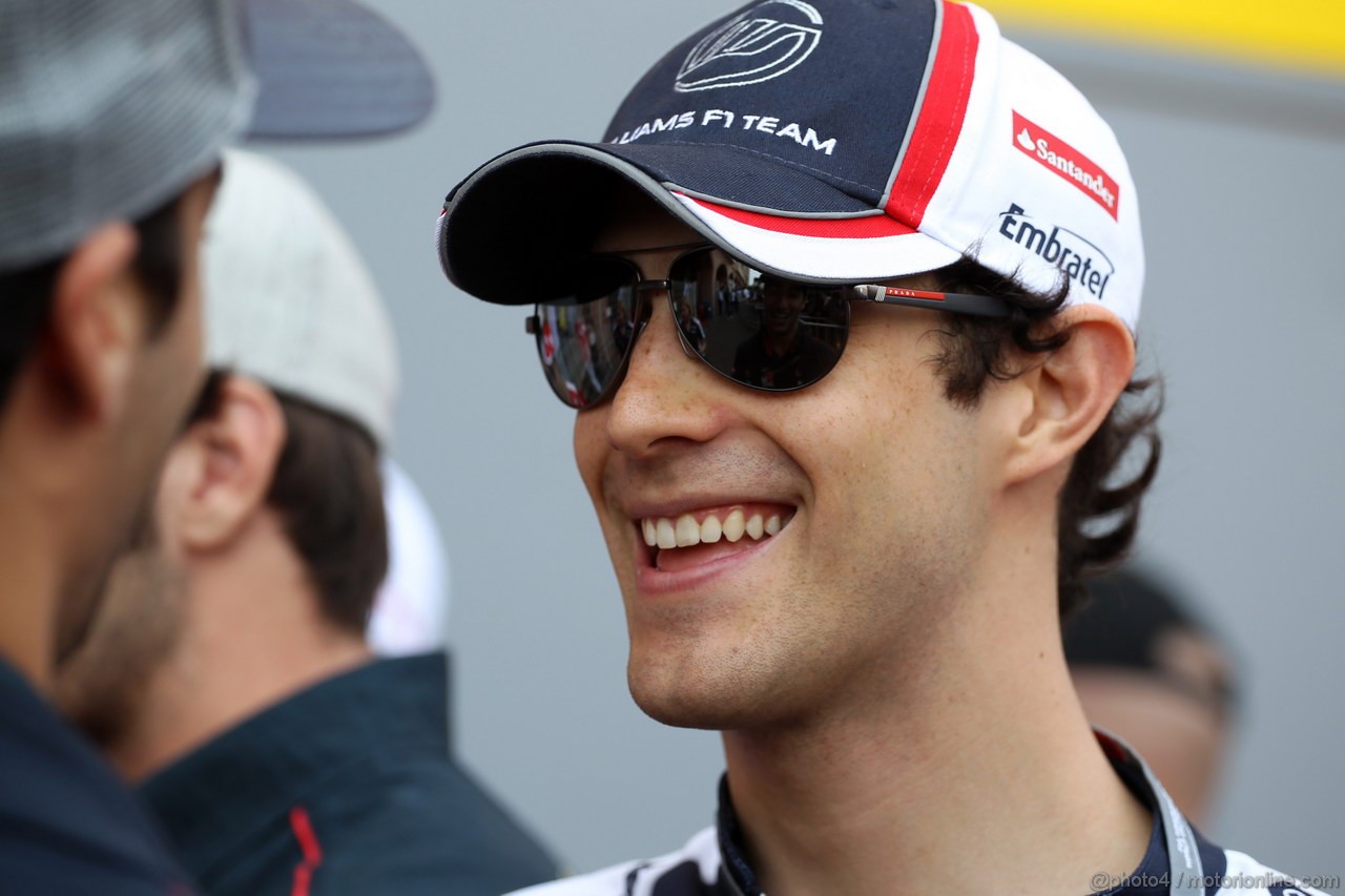 GP MONACO, 27.05.2012- Bruno Senna (BRA) Williams F1 Team FW34 