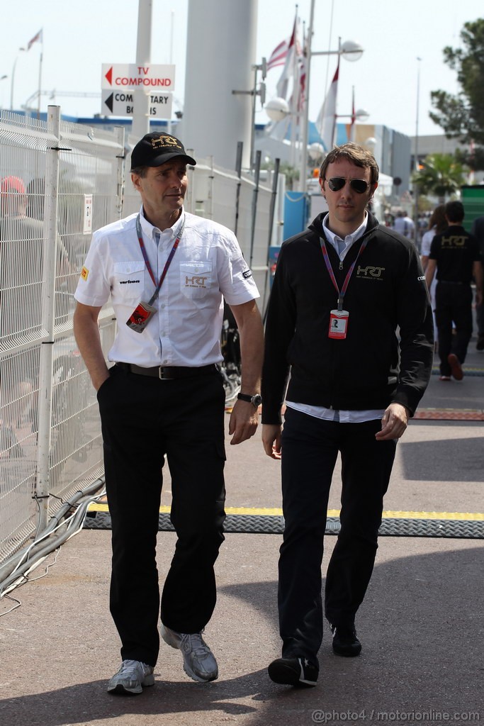 GP MONACO, 27.05.2012- Luiz Perz Sala, HRT