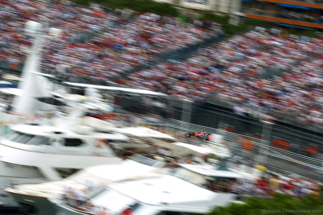GP MONACO, 27.05.2012- Gara, Charles Pic (FRA) Marussia F1 Team MR01 
