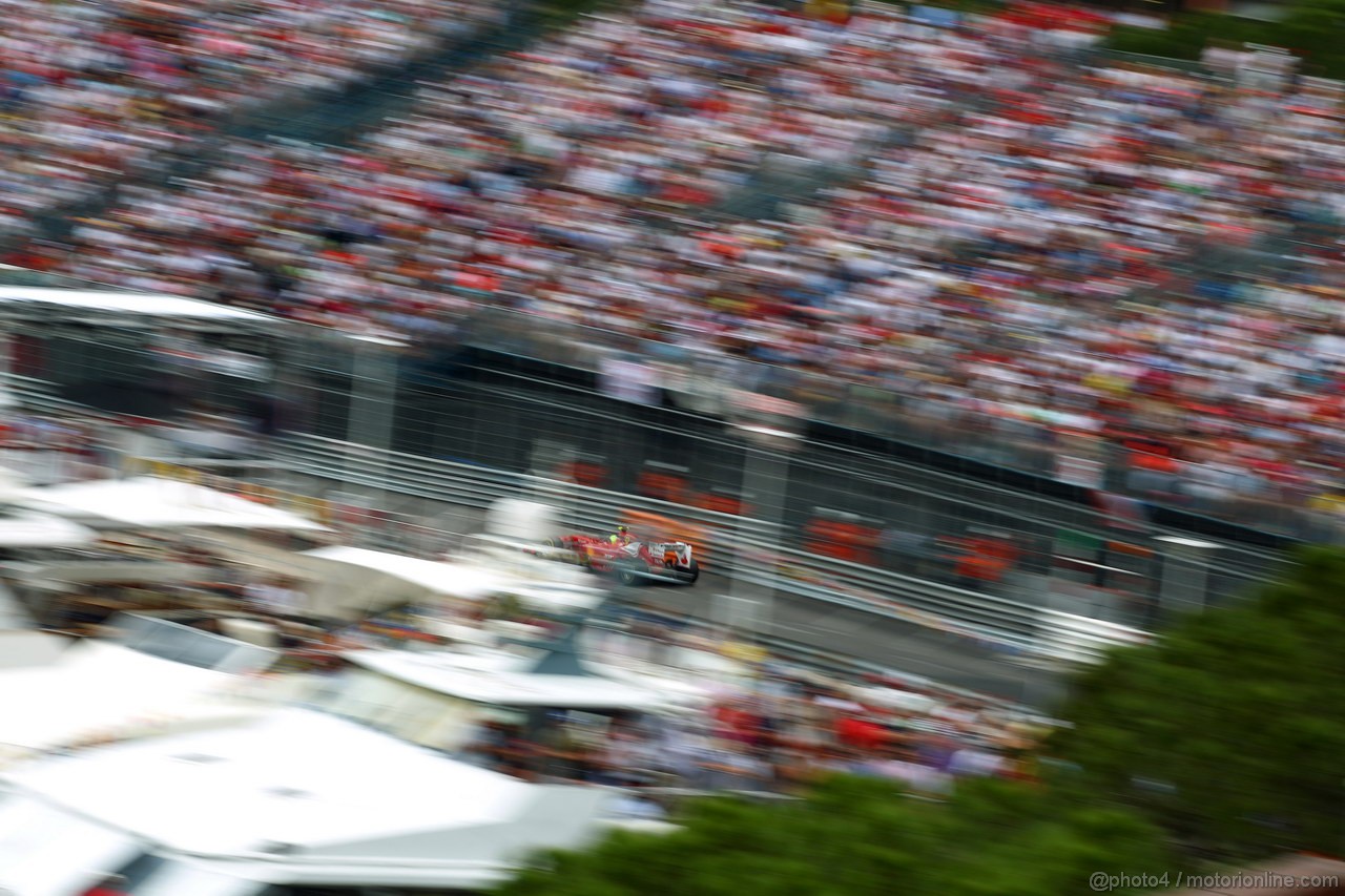 GP MONACO, 27.05.2012- Gara, Felipe Massa (BRA) Ferrari F2012