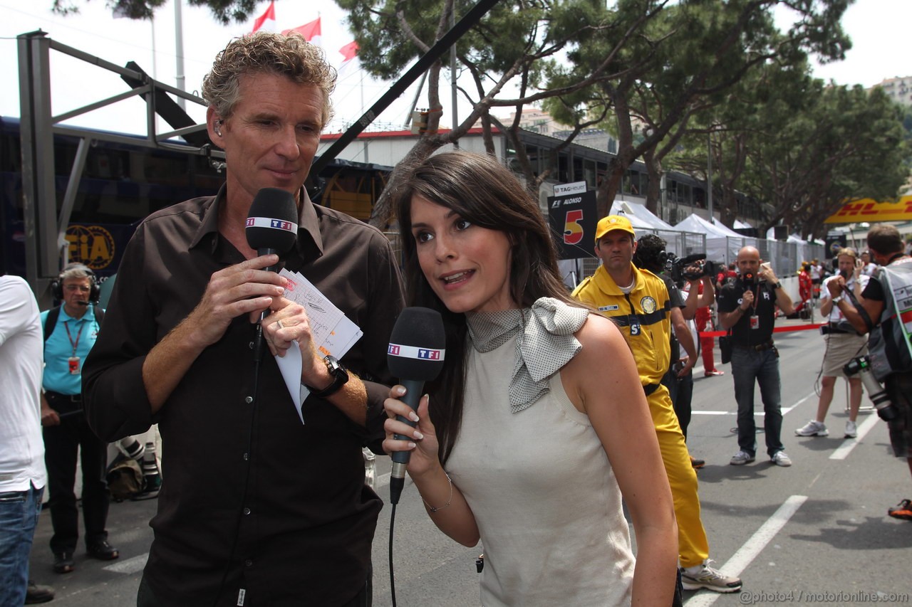 GP MONACO, 27.05.2012- Gara, Marion Jolles (FRA) girlfriend of Romain Grosjean (FRA) 