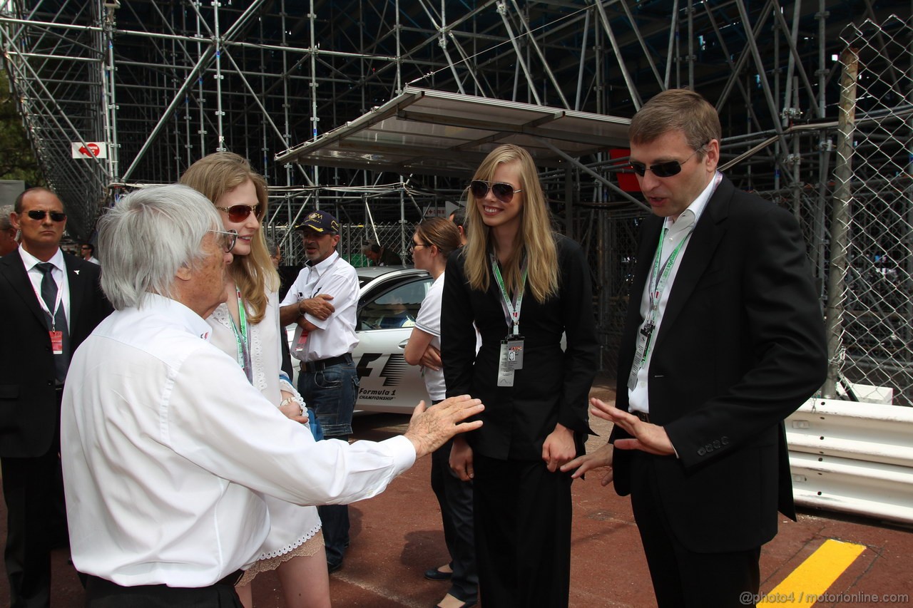 GP MONACO, 27.05.2012- Gara, Bernie Ecclestone (GBR), President e CEO of Formula One Management  