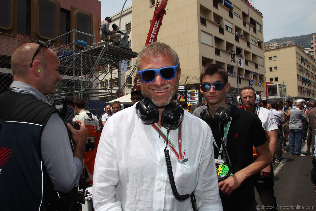 GP MONACO, 27.05.2012- Gara, Romano Abramovich