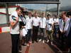 GP MONACO, 27.05.2012- Germany national football team with Ross Brawn (GBR), Team Principal, Mercedes GP 