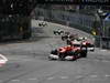 GP MONACO, 27.05.2012- Gara, Fernando Alonso (ESP) Ferrari F2012 davanti a Felipe Massa (BRA) Ferrari F2012 