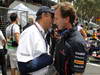GP MONACO, 27.05.2012- Gara, Nigel Mansell e Christian Horner (GBR), Red Bull Racing, Sporting Director 