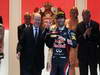GP MONACO, 27.05.2012- Gara, Mark Webber (AUS) Red Bull Racing RB8 vincitore e S.A.S. Prince Albert II 