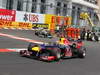 GP MONACO, 27.05.2012- Gara, Mark Webber (AUS) Red Bull Racing RB8 davanti a Nico Rosberg (GER) Mercedes AMG F1 W03