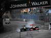 GP MONACO, 27.05.2012- Gara, Crash, Heikki Kovalainen (FIN) Caterham F1 Team CT01 e Jenson Button (GBR) McLaren Mercedes MP4-27