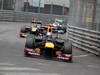 GP MONACO, 27.05.2012- Gara, Sebastian Vettel (GER) Red Bull Racing RB8 davanti a Kimi Raikkonen (FIN) Lotus F1 Team E20