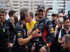GP MONACO, 27.05.2012- Festeggiamenti, Mark Webber (AUS) Red Bull Racing RB8 vincitore 