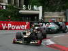 GP MONACO, 27.05.2012- Gara,Kimi Raikkonen (FIN) Lotus F1 Team E20 e Michael Schumacher (GER) Mercedes AMG F1 W03 
