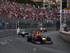 GP MONACO, 27.05.2012- Gara, Mark Webber (AUS) Red Bull Racing RB8 davanti a Nico Rosberg (GER) Mercedes AMG F1 W03 