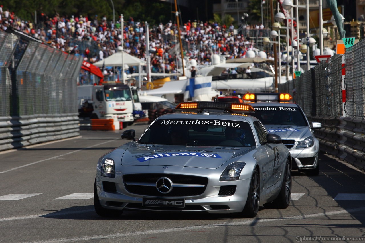 GP MONACO, 24.05.2012- Prove Libere 1, Safety car 