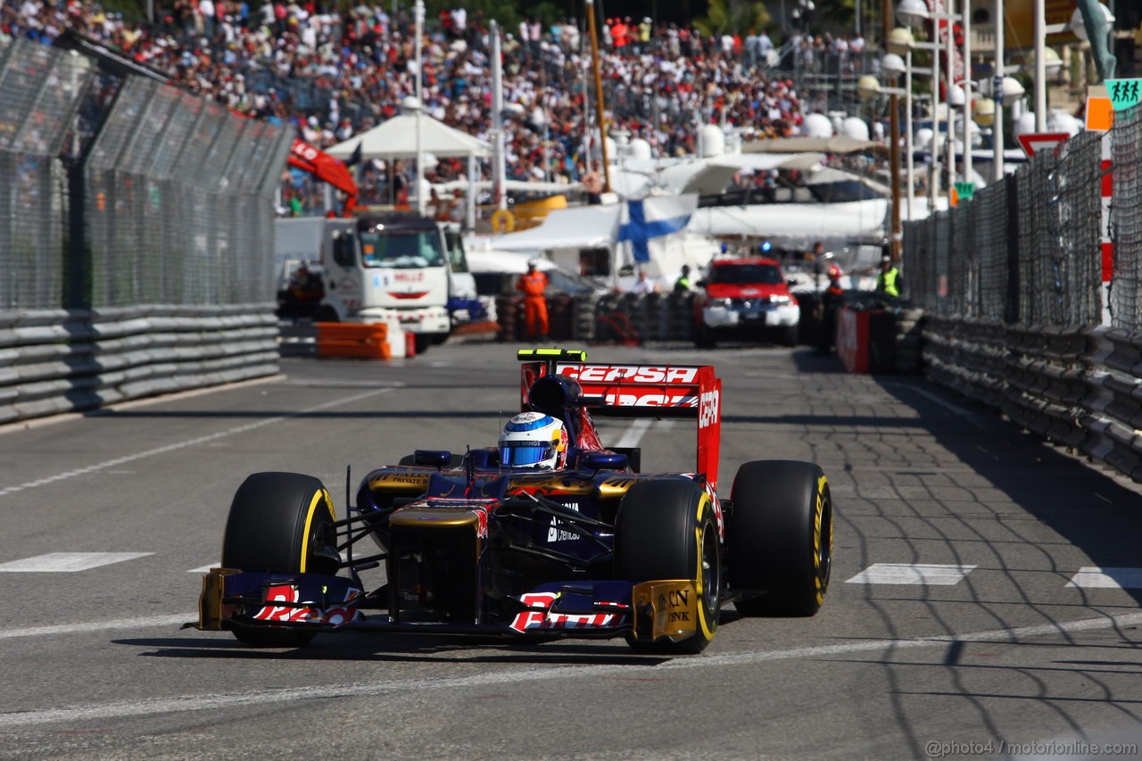 GP MONACO, 24.05.2012- Prove Libere 1, Jean-Eric Vergne (FRA) Scuderia Toro Rosso STR7