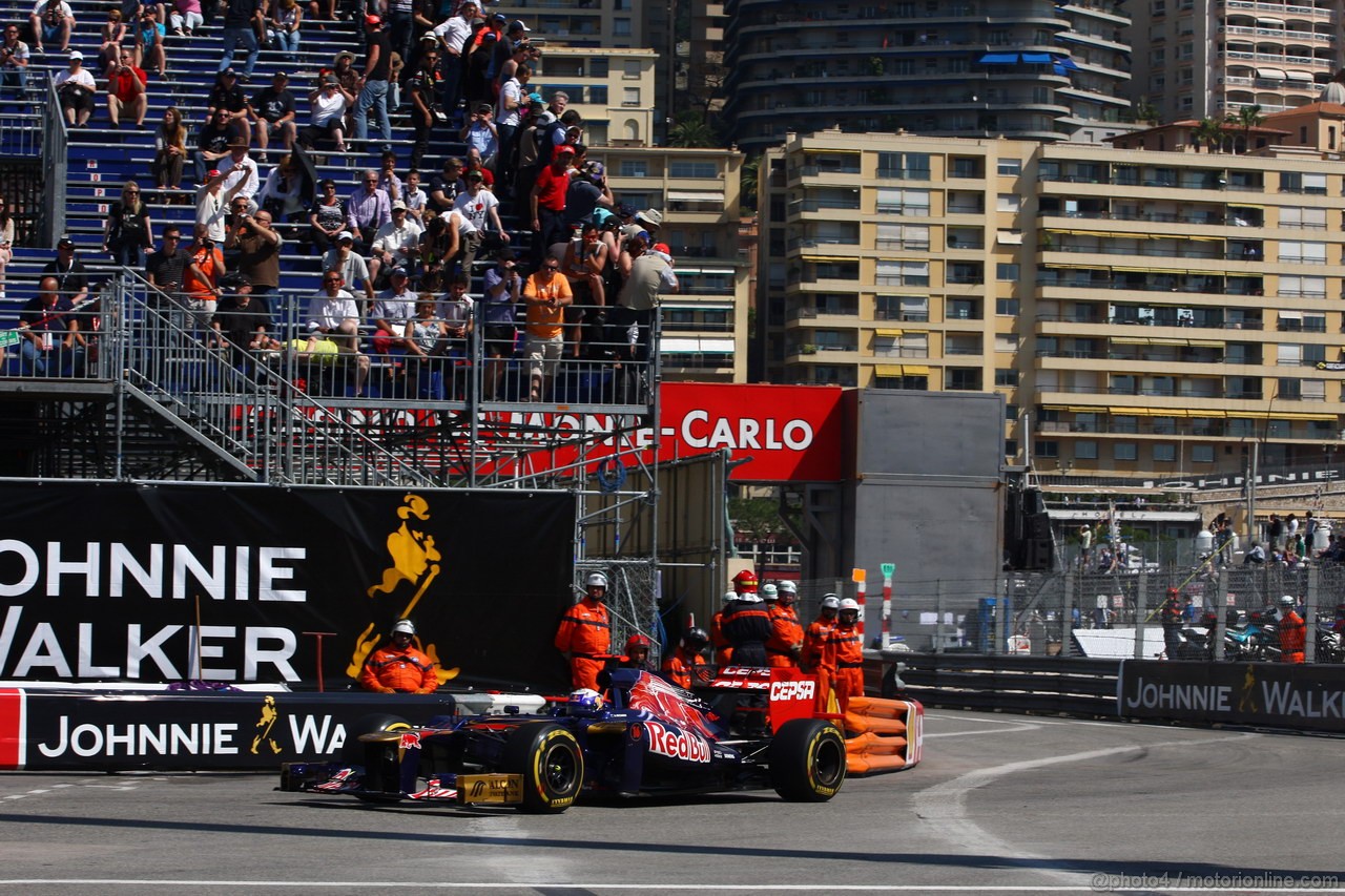 GP MONACO, 24.05.2012- Prove Libere 1, Daniel Ricciardo (AUS) Scuderia Toro Rosso STR7