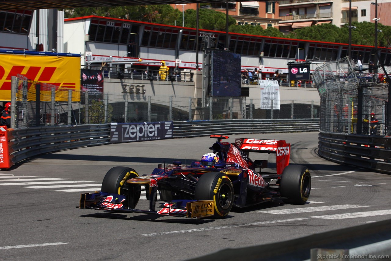 GP MONACO, 24.05.2012- Prove Libere 1, Daniel Ricciardo (AUS) Scuderia Toro Rosso STR7