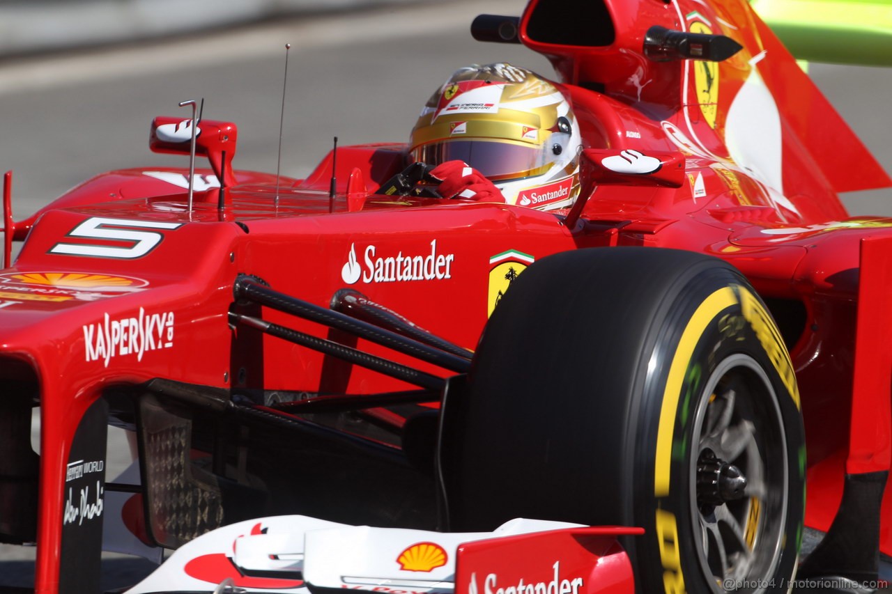 GP MONACO, 24.05.2012- Prove Libere 1, Fernando Alonso (ESP) Ferrari F2012