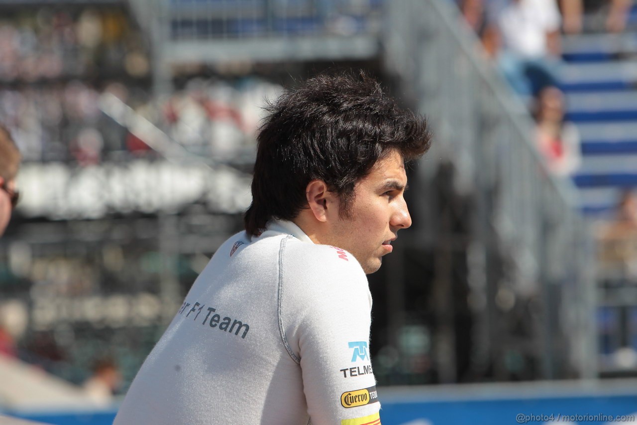 GP MONACO, 24.05.2012- Prove Libere 1, Sergio Prez (MEX) Sauber F1 Team C31 