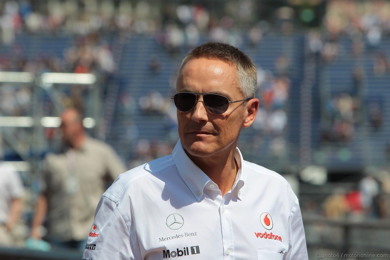 GP MONACO, 24.05.2012- Prove Libere 1, Martin Whitmarsh (GBR), Chief Executive Officer Mclaren 